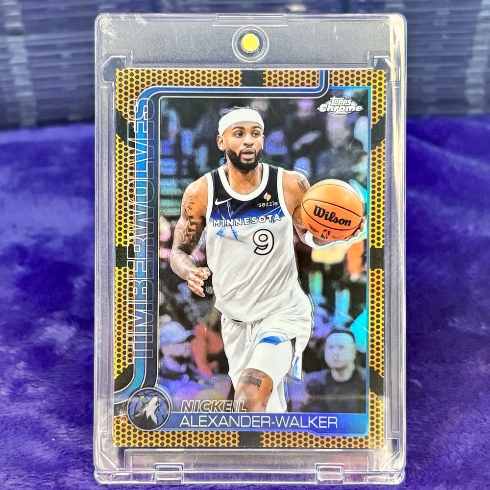 2025-26 Topps Chrome #193 Nickeil Alexander-Walker Basketball Refractor